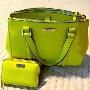 Kate Spade bag with matching wallet